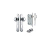 Iver Paddington Door Knob On Oval Backplate - primehardware