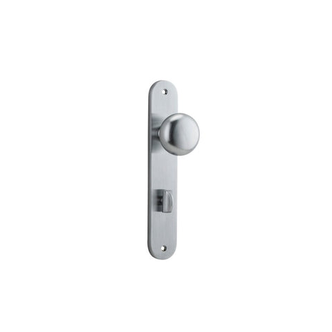 Iver Cambridge Door Knob On Oval Backplate - primehardware