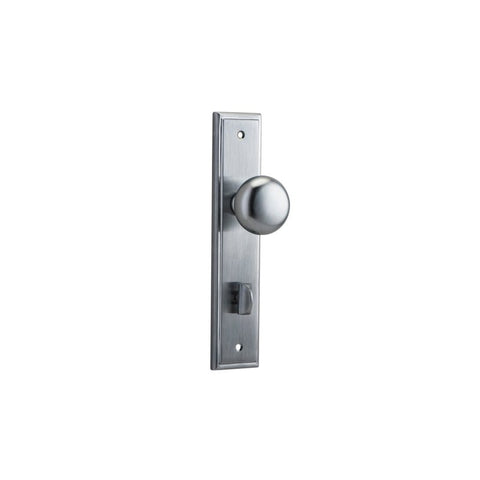 Iver Cambridge Door Knob On Stepped Backplate - primehardware