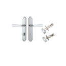 Iver Copenhagen Door Lever Handle On Shouldered Backplate - primehardware