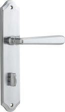 Iver Copenhagen Door Lever Handle On Shouldered Backplate - primehardware