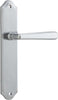 Iver Copenhagen Door Lever Handle On Shouldered Backplate - primehardware