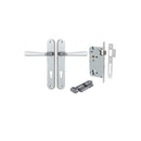 Iver Copenhagen Door Lever Handle On Oval Backplate - primehardware