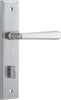 Iver Copenhagen Door Lever Handle On Stepped Backplate