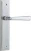 Iver Copenhagen Door Lever Handle On Stepped Backplate - primehardware