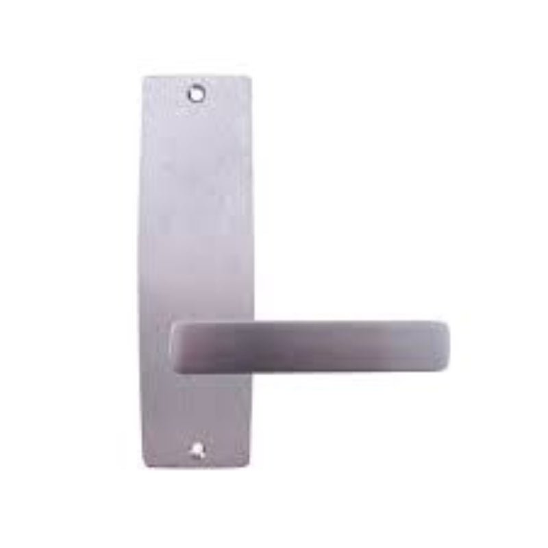 Lockwood 1905 Square End Plate With 20 Knob Satin Brass 1905/20SB
