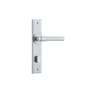 IVER Helsinki Door Lever Handle On Stepped Backplate | Entrance Lever Set Only | 7 Finishes - lifestyle