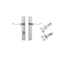 Iver Stirling Door Lever Handle On Rectangular Backplate