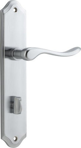 Iver Stirling Door Lever Handle On Shouldered Backplate - primehardware