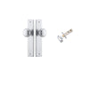 Iver Cambridge Door Knob On Chamfered Backplate - primehardware