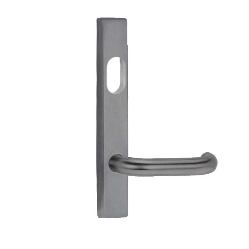 Lockwood 4601 Square End Plate With Cylinder Hole & 70 Lever Polyester Powdercoat 4601/70PC - primehardware