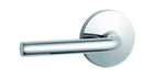 Lockwood 1360 Series D97 Lever on Round Rose Full Set Right Hand Satin Chrome 1360/1361/D97RS - primehardware