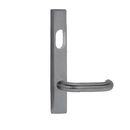 Lockwood 4601 Square End Plate With Cylinder Hole & 70 Lever Polyester Powdercoat 4601/70PC - primehardware