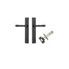 Iver Sarlat Lever Door Handle On Rectangular Backplate