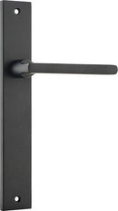 Iver Baltimore Door Lever Handle On Rectangular Backplate - primehardware