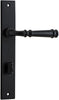 Iver Verona Door Lever Handle On Rectangular Backplate - primehardware