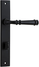Iver Verona Door Lever Handle On Rectangular Backplate - primehardware