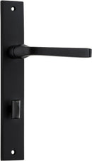 Iver Annecy Door Lever Handle On Rectangular Backplate - primehardware