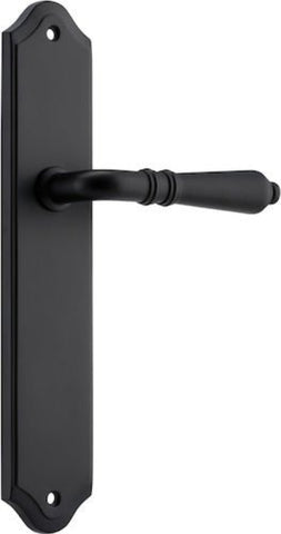 Iver Sarlat Lever Door Handle On Shouldered Backplate - primehardware