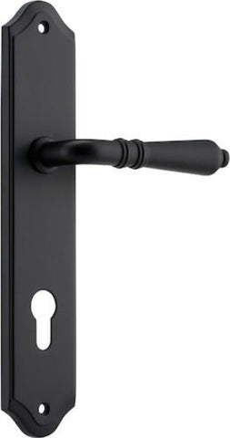 Iver Sarlat Lever Door Handle On Shouldered Backplate - primehardware