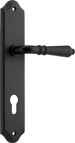 IVER SARLAT LEVER DOOR HANDLE ON SHOULDERED BACKPLATE - CUSTOMISE TO YOUR NEEDS