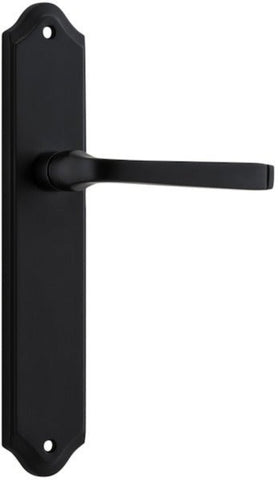 Iver Annecy Door Lever Handle On Shouldered Backplate - primehardware