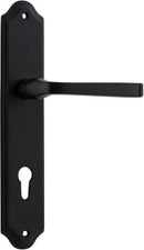 Iver Annecy Door Lever Handle On Shouldered Backplate - primehardware
