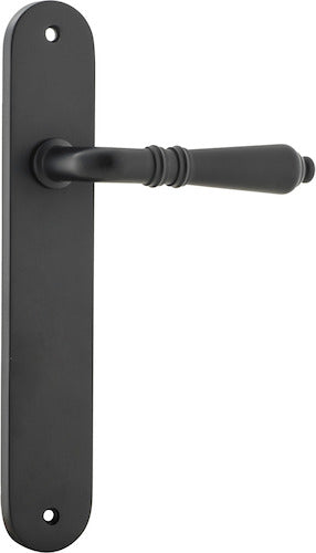 IVER SARLAT LEVER DOOR HANDLE ON OVAL BACKPLATE - CUSTOMISE TO YOUR NEEDS