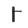 Iver Verona Door Lever Handle On Oval Backplate - primehardware