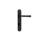 Iver Verona Door Lever Handle On Oval Backplate - primehardware