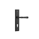Iver Verona Door Lever Handle On Stepped Backplate - primehardware
