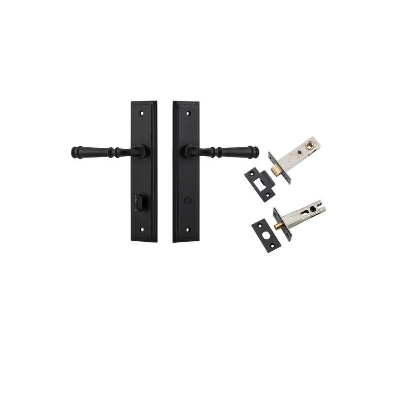 IVER VERONA DOOR LEVER HANDLE ON STEPPED BACKPLATE - CUSTOMISE TO YOUR NEEDS