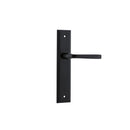 Iver Annecy Door Lever Handle On Stepped Backplate - primehardware
