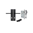 Iver Annecy Door Lever Handle On Stepped Backplate - primehardware