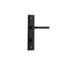 Iver Annecy Door Lever Handle On Stepped Backplate - primehardware