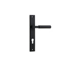 Iver Berlin Door Lever Handle On Rectangular Backplate - primehardware