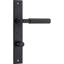 Iver Berlin Door Lever Handle On Rectangular Backplate - primehardware