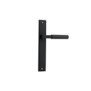 Iver Brunswick Door Lever Handle On Rectangular Backplate - primehardware
