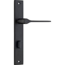 Iver Como Door Lever Handle On Rectangular Backplate - primehardware