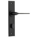 Iver Como Door Lever Handle On Chamfered Backplate - primehardware