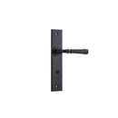 Iver Verona Door Lever Handle On Chamfered Backplate - primehardware