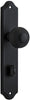 Iver Guildford Door Knob On Shouldered Backplate - primehardware
