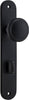 Iver Paddington Door Knob On Oval Backplate - primehardware