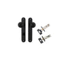 Iver Guildford Door Knob On Oval Backplate - primehardware
