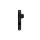 Iver Guildford Door Knob On Oval Backplate - primehardware