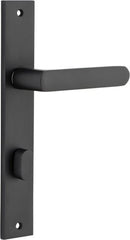 Iver Osaka Door Lever Handle On Rectangular Backplate - primehardware