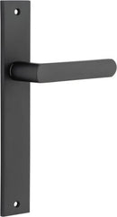 Iver Osaka Door Lever Handle On Rectangular Backplate - primehardware