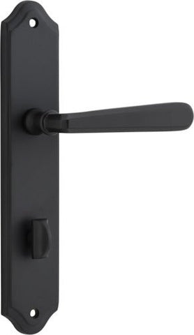 Iver Copenhagen Door Lever Handle On Shouldered Backplate - primehardware