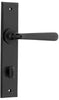 Iver Copenhagen Door Lever Handle On Chamfered Backplate - primehardware