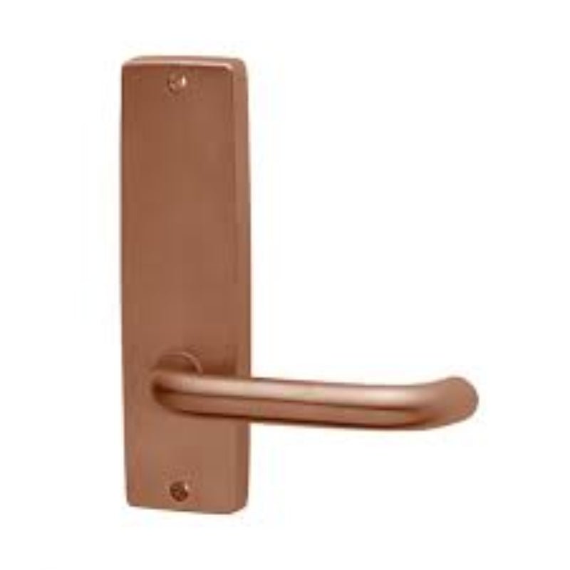 Lockwood 1905 Square End Plate With 41 Lever RH Antique Copper 1905/41RAC